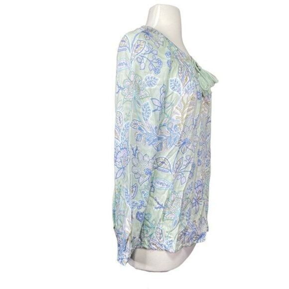 Lucky Brand Long Sleeve Blouse Size Medium - Picture 2 of 5